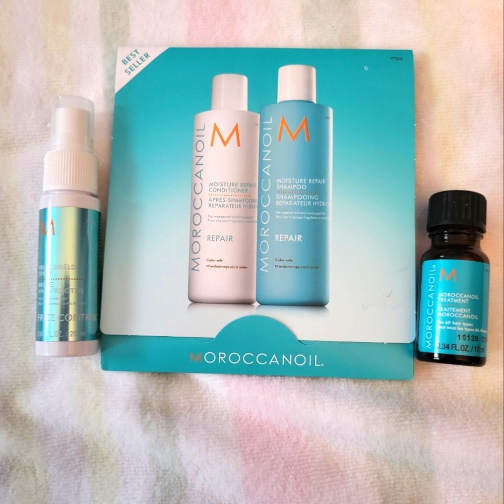 Morrocanoil travel set.